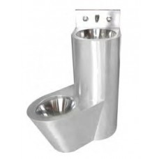 Vas WC compact pentru inchisoare - stanga